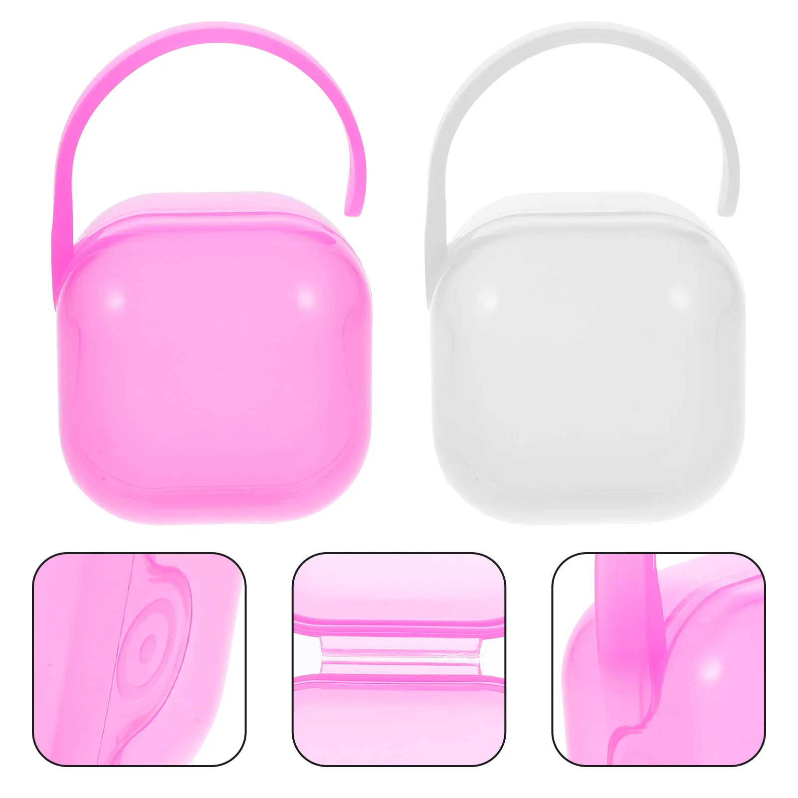 2Pcs Baby Pacifier Box Portable Storage Case Safe PP Material Travel Holder Infant Pacifier Container Lightweight Hanging
2Pcs Baby Pacifier Box Portable Storage Case Safe PP Material Travel Holder Infant Pacifier Container Lightweight Hanging