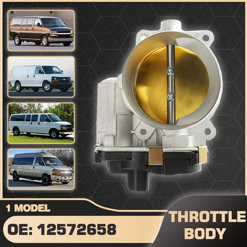 Throttle Body Throttle Valve For Chevrolet Express 1500 Van Chevrolet Express 2500 Van Chevrolet Express 3500 Van 2008 12572658
Throttle Body Throttle Valve For Chevrolet Express 1500 Van Chevrolet Express 2500 Van Chevrolet Express 3500 Van 2008 12572658
