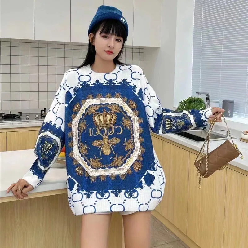 Свитер с капюшоном и бриллиантами, женские пуловеры, осенне-зимний теплый свитер, плотный модный вязаный женский свободный повседневный пуловер, джемперы, топы
Свитер с капюшоном и бриллиантами, женские пуловеры, осенне-зимний теплый свитер, плотный модный вязаный женский свободный повседневный пуловер, джемперы, топы