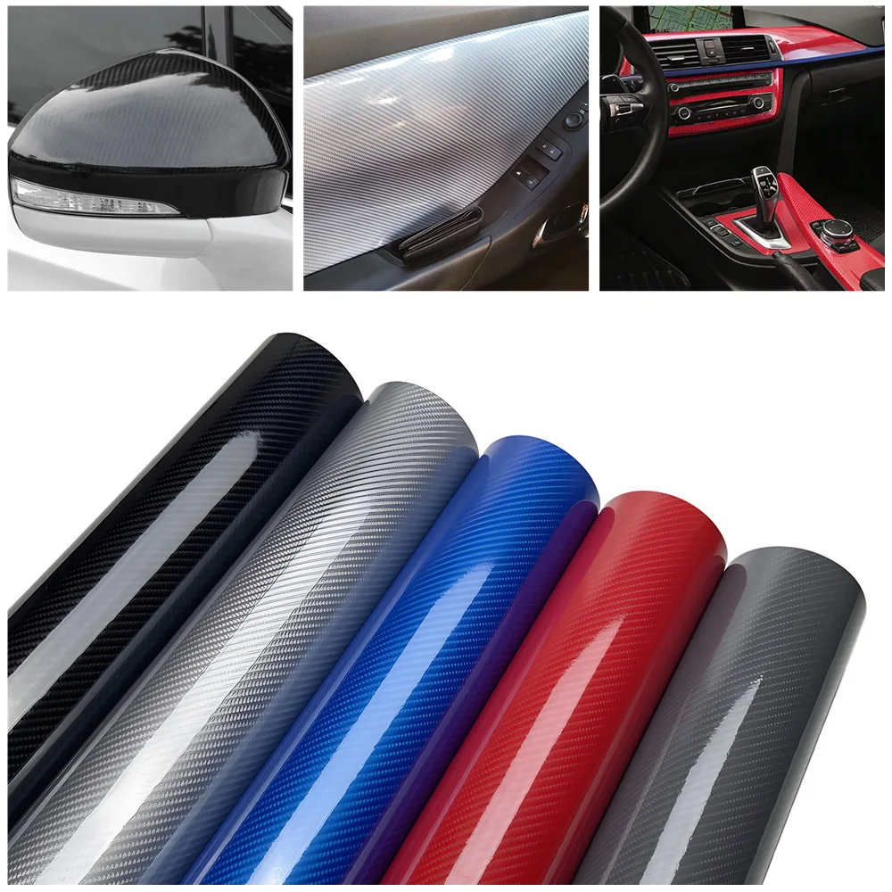 Высокая глянцевая 6D виниловая пленка из углеродного волокна, внутренняя внешняя водонепроницаемая клейкая наклейка для украшения автомобиля, мотоцикла
Высокая глянцевая 6D виниловая пленка из углеродного волокна, внутренняя внешняя водонепроницаемая клейкая наклейка для украшения автомобиля, мотоцикла