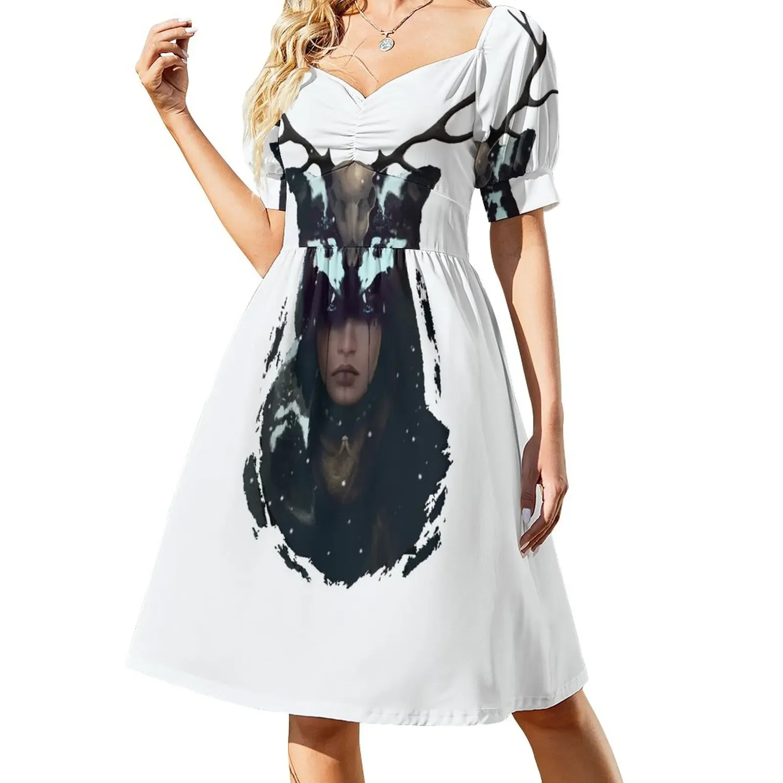 Shaman Short-Sleeved Dress women's evening dresses Women's clothing dresses for womens dress for women
Shaman Short-Sleeved Dress women's evening dresses Women's clothing dresses for womens dress for women