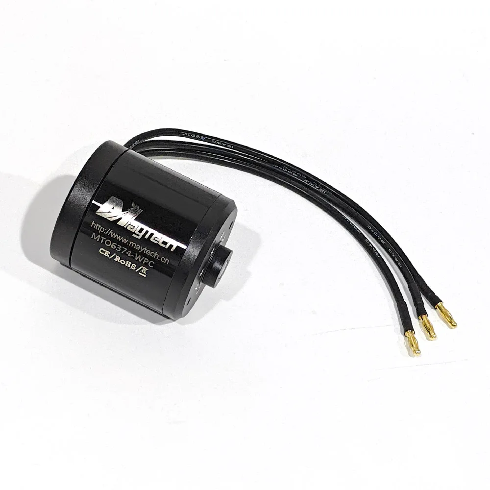 Maytech 6374 waterproof motor IP67 external rotation 80KV DIY EFoil power propulsion motor
Maytech 6374 waterproof motor IP67 external rotation 80KV DIY EFoil power propulsion motor