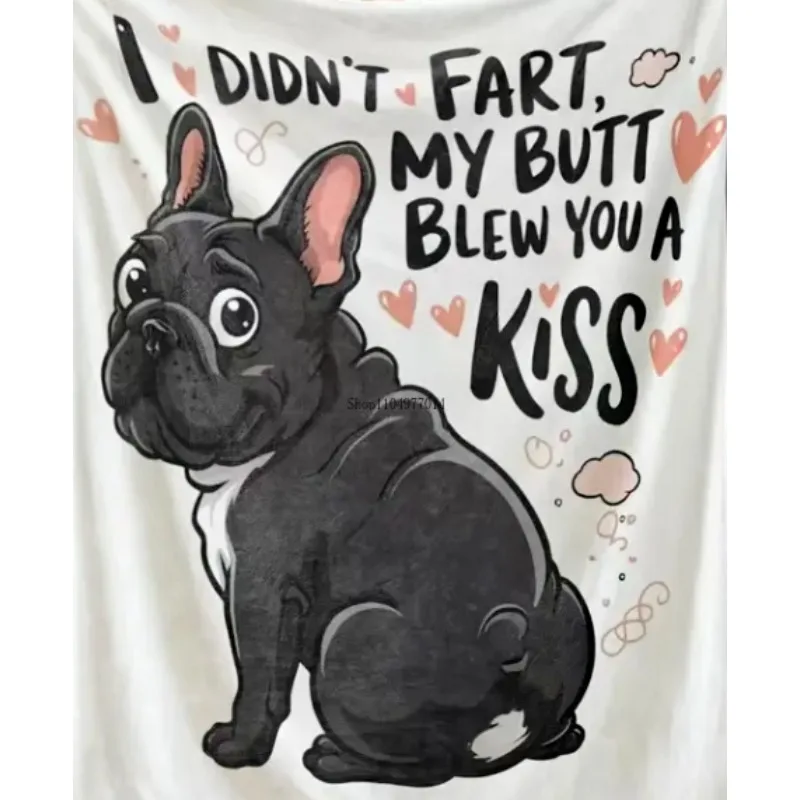 Soft French Bulldog Blanket Sofa Chair Cover Blanket, Pet Lover Gift, Birthday Christmas Decoration
Soft French Bulldog Blanket Sofa Chair Cover Blanket, Pet Lover Gift, Birthday Christmas Decoration