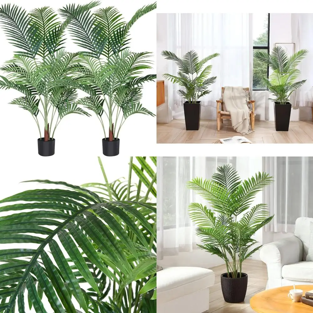 Искусственное пальма длиной 4,6 фута с 15 плавками для современного внутреннего и наружного декора - краски из искусственных пальмовых растений
Искусственное пальма длиной 4,6 фута с 15 плавками для современного внутреннего и наружного декора - краски из искусственных пальмовых растений