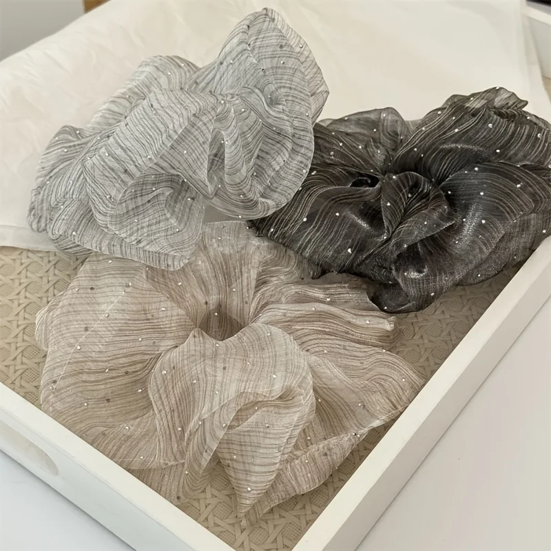 3Pcs Simple Starry Hair Scrunchies Elegant Ponytail Holder Fashion Hair Accessories
3Pcs Simple Starry Hair Scrunchies Elegant Ponytail Holder Fashion Hair Accessories