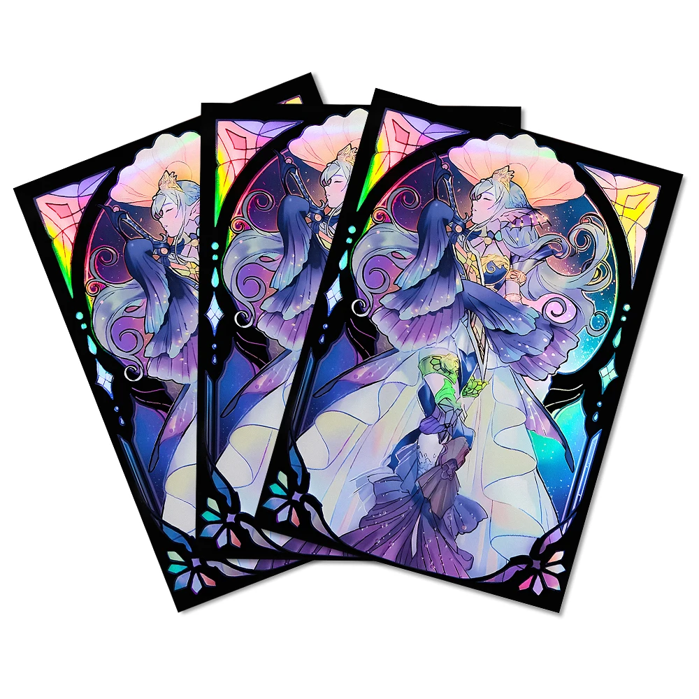 63*90mm 50PCS Foil Card Sleeves for YGO/Game Card/Collection Card Protector Favorite Gift for Collectible Card Players
63*90mm 50PCS Foil Card Sleeves for YGO/Game Card/Collection Card Protector Favorite Gift for Collectible Card Players