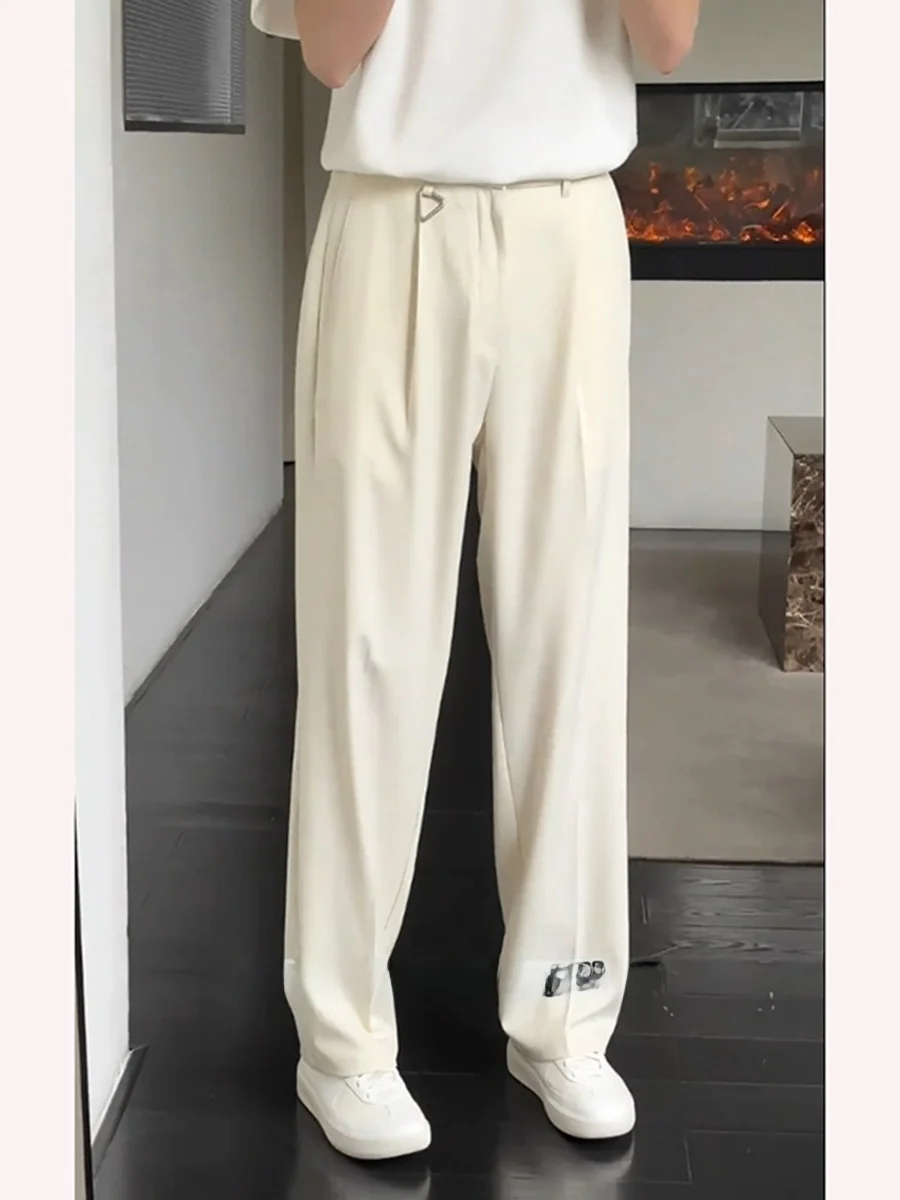 Мужские брюки из ледяного шелка цвета хаки, летние, высококачественные, драпирующиеся, костюмные, CleanFit, повседневные, прямого кроя, однотонные, прохладные
Мужские брюки из ледяного шелка цвета хаки, летние, высококачественные, драпирующиеся, костюмные, CleanFit, повседневные, прямого кроя, однотонные, прохладные