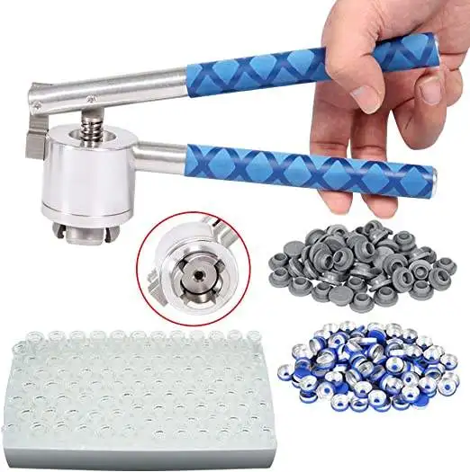 13 15 20mm Stainless Steel Manual Perfume Bottle Glass Vial Spray Crimper Hand Capping Seal Tool with Elegant Packaging
13 15 20mm Stainless Steel Manual Perfume Bottle Glass Vial Spray Crimper Hand Capping Seal Tool with Elegant Packaging