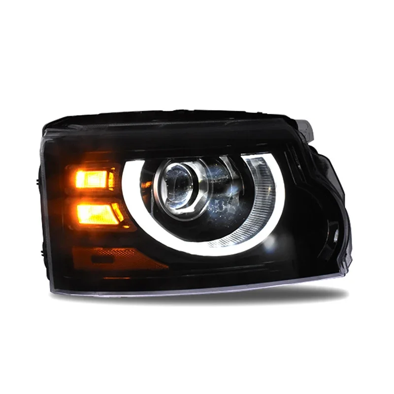 SUV headlights LED high brightness suitable for 2010-2016 Land Rover Discovery 4 modified Defender style headlights
SUV headlights LED high brightness suitable for 2010-2016 Land Rover Discovery 4 modified Defender style headlights