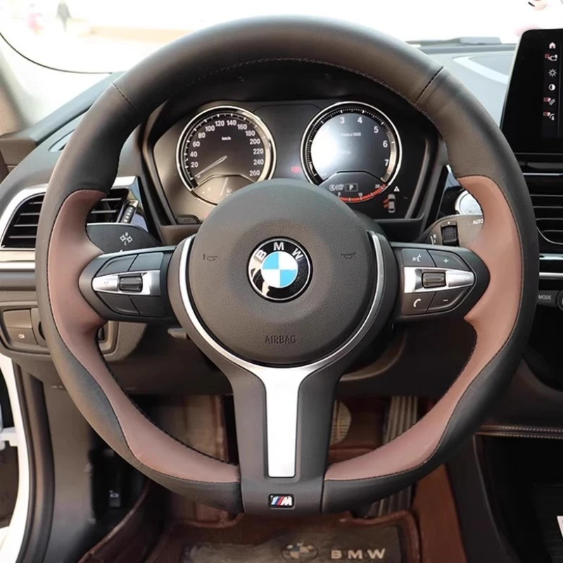 Для BMW M2 M3 F80 F82 M4 M5 F12 F13 M6 F85 F87 X5 X6 F33 F30 M Спортивный чехол на руль из натуральной кожи с ручной прошивкой
Для BMW M2 M3 F80 F82 M4 M5 F12 F13 M6 F85 F87 X5 X6 F33 F30 M Спортивный чехол на руль из натуральной кожи с ручной прошивкой