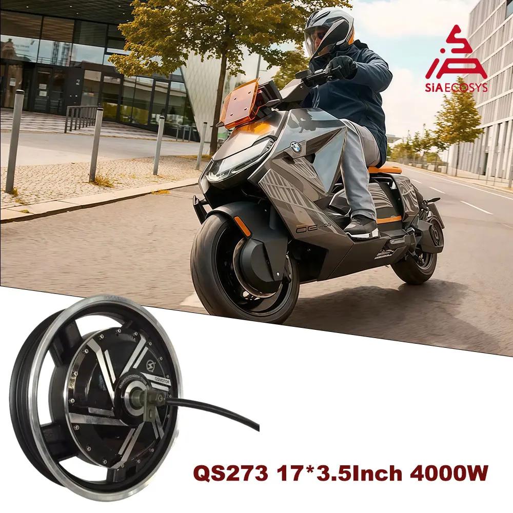 QSMotor 17x3.5inch 4000W V3 BLDC In-wheel Hub Motor for Electric Scooter and E-Motorcycle
QSMotor 17x3.5inch 4000W V3 BLDC In-wheel Hub Motor for Electric Scooter and E-Motorcycle