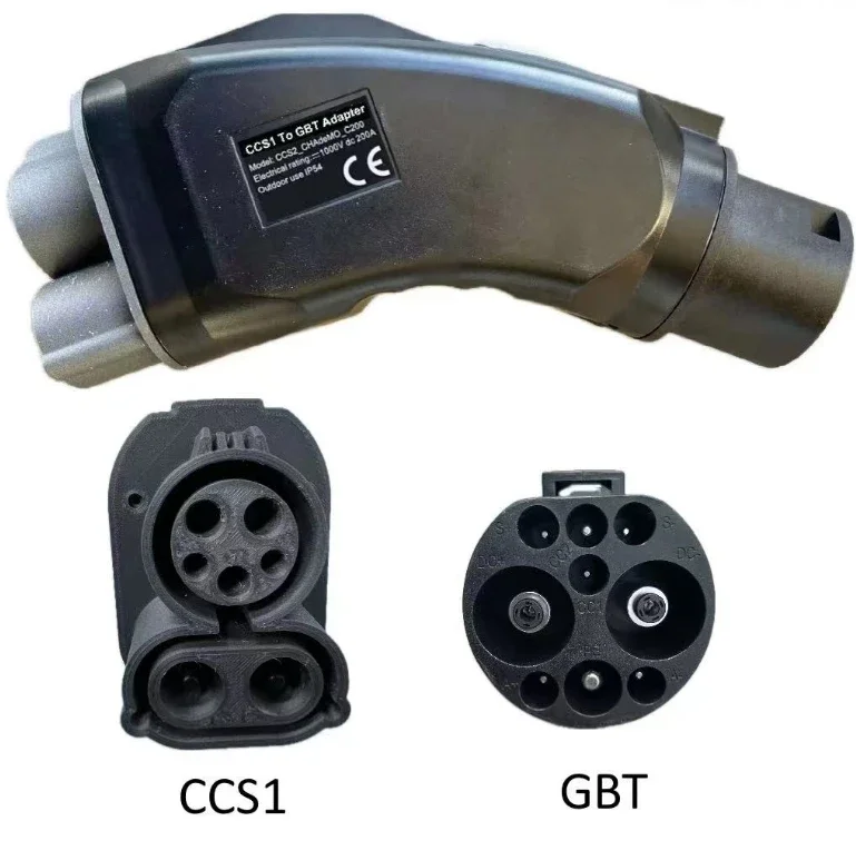 Custom Ccs1 To Gbt Adapter DC Charger Adapter 200A GB/T Connector Charger Gun
Custom Ccs1 To Gbt Adapter DC Charger Adapter 200A GB/T Connector Charger Gun
