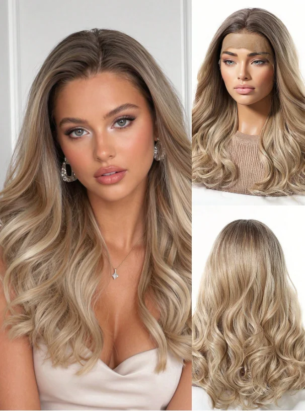 Long Golden Blonde Brown Synthetic Wig with Long Bangs Heat Resistant Natural Wave Hair for Women Daily Cosplay Party Use
Long Golden Blonde Brown Synthetic Wig with Long Bangs Heat Resistant Natural Wave Hair for Women Daily Cosplay Party Use