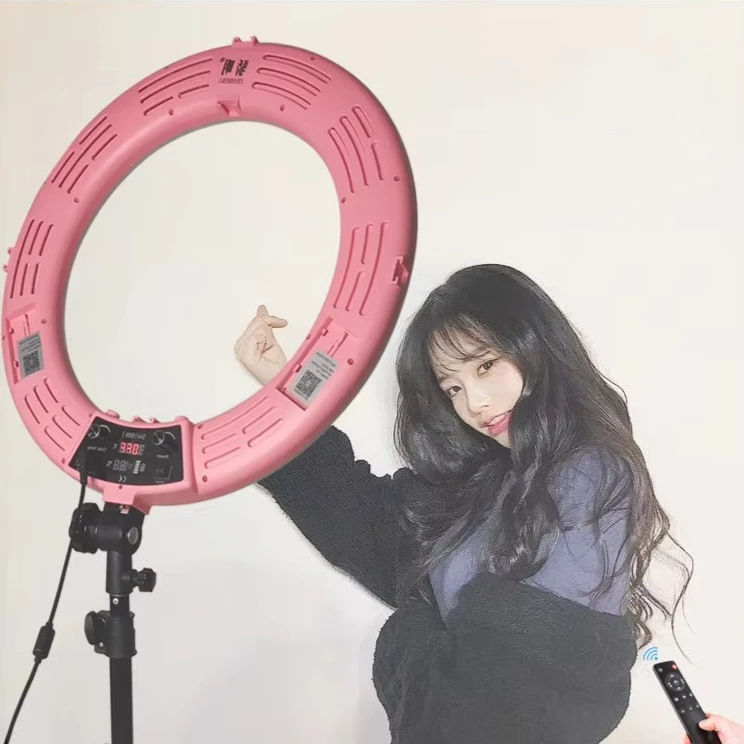Photographys Ring Lamp Ring Fill Sm1888ii 18inch Circle Ring Light With Tripod for Makeup Light Kit Selfie Led 18 Inch for Live
Photographys Ring Lamp Ring Fill Sm1888ii 18inch Circle Ring Light With Tripod for Makeup Light Kit Selfie Led 18 Inch for Live