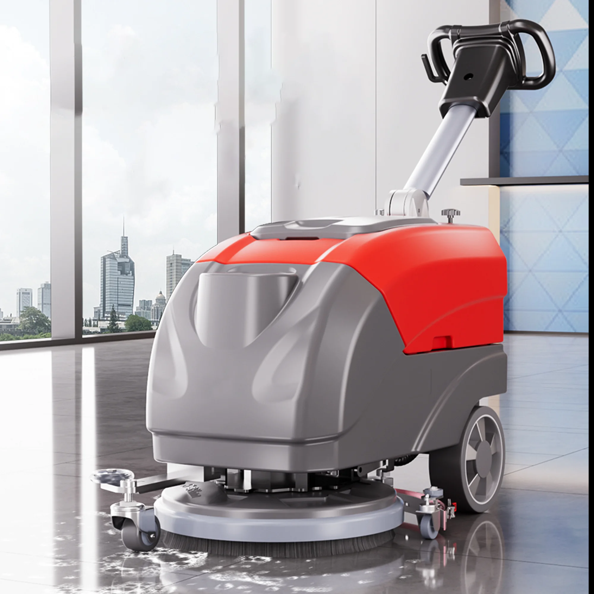 Professional Commercial Floor Scrubbers Effortless Floor Cleaning Machine for Large Spaces
Professional Commercial Floor Scrubbers Effortless Floor Cleaning Machine for Large Spaces