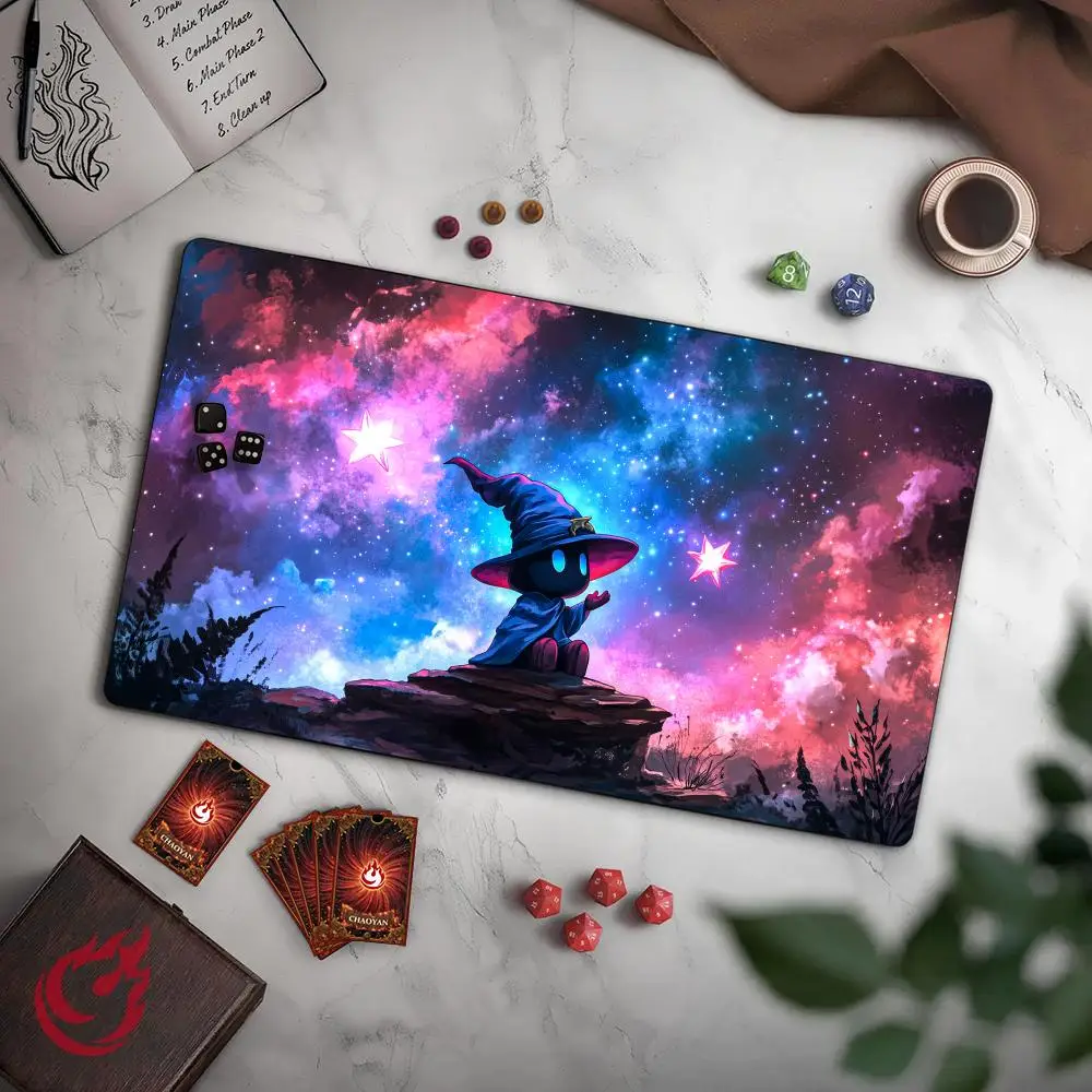Magnificent Galactic Wizard MTG Playmat Magic Card Mat Stitched Edge Non-Slip Durable Tabletop playmat Board Game Mat for TCG
Magnificent Galactic Wizard MTG Playmat Magic Card Mat Stitched Edge Non-Slip Durable Tabletop playmat Board Game Mat for TCG