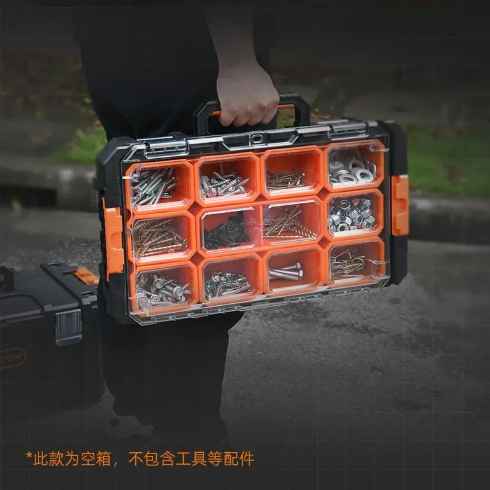 Toolbox Home Multifunctional Stacking Combination Pull Rod Storage Box Set Professional Tool Parts Organizer Tools Packaging
Toolbox Home Multifunctional Stacking Combination Pull Rod Storage Box Set Professional Tool Parts Organizer Tools Packaging