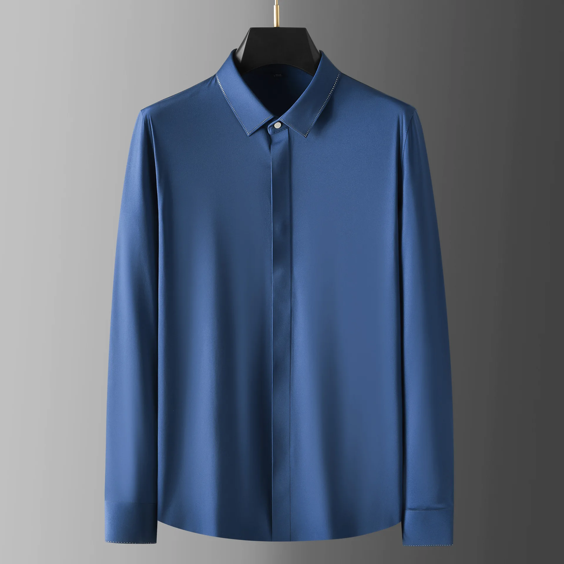 New Seamless Man Shirts Luxury Long Sleeve Solid Color Business Casual Mens Dress Shirts Fashion Slim Fit Male Shirts 3XL
New Seamless Man Shirts Luxury Long Sleeve Solid Color Business Casual Mens Dress Shirts Fashion Slim Fit Male Shirts 3XL
