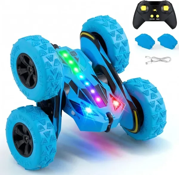 New Remote Control Car RC Flip Stunt Double Sided Driving Cars Toys for Boys Girls Ages 6-12
New Remote Control Car RC Flip Stunt Double Sided Driving Cars Toys for Boys Girls Ages 6-12