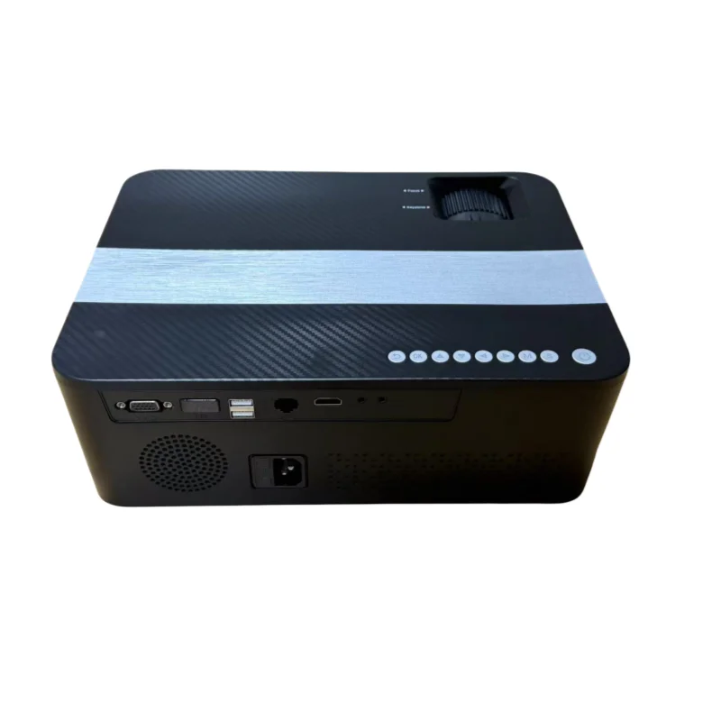 Ultra High Definition Smart LED Projector with Android 9 4K Full HD Projectors Manual Focus for Home Theater & Hotel Projection
Ultra High Definition Smart LED Projector with Android 9 4K Full HD Projectors Manual Focus for Home Theater & Hotel Projection