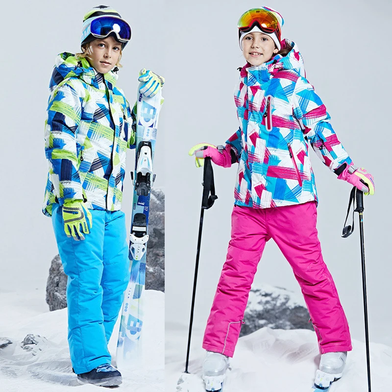 Ski Suit for Kids Skiing Snowboarding Jacket+Pant Boys Girls Windproof Waterproof Warm Outdoor Sports Snow Suits Ski Kids Set
Ski Suit for Kids Skiing Snowboarding Jacket+Pant Boys Girls Windproof Waterproof Warm Outdoor Sports Snow Suits Ski Kids Set