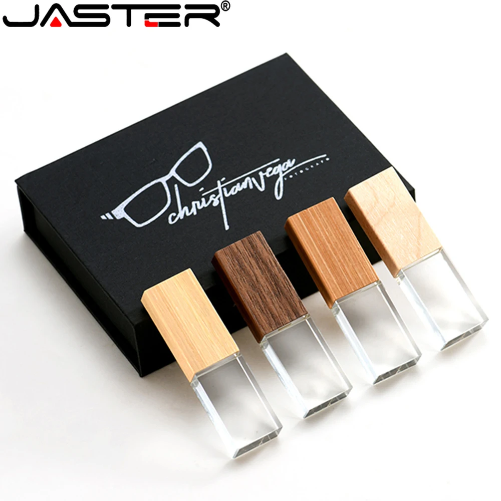 Wooden Crystal USB Flash Drive 128GB Black Box Memory Stick Free Custom Logo Pen Drive 64GB Creative Wedding Gifts Pendrive 32GB
Wooden Crystal USB Flash Drive 128GB Black Box Memory Stick Free Custom Logo Pen Drive 64GB Creative Wedding Gifts Pendrive 32GB