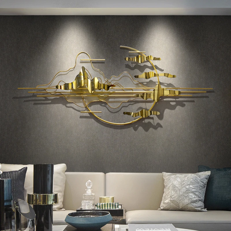 Luxury Style Landscape Wall Decoration, Living Room Background Art Crafts, Stainless Steel Hanging Ornament, Golden Pendant Gift
Luxury Style Landscape Wall Decoration, Living Room Background Art Crafts, Stainless Steel Hanging Ornament, Golden Pendant Gift