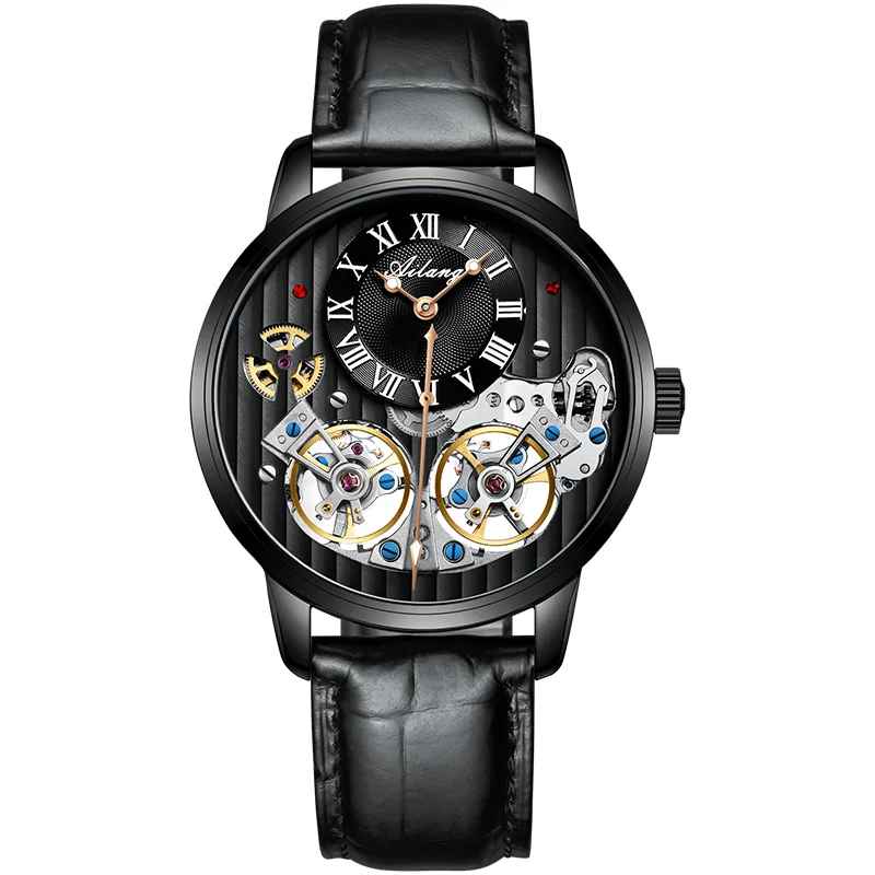 AILANG Automatic Mechanical Waterproof Sport Military Men Watch Luxury Double Tourbillon Man Wristwatch Leather Strap
AILANG Automatic Mechanical Waterproof Sport Military Men Watch Luxury Double Tourbillon Man Wristwatch Leather Strap