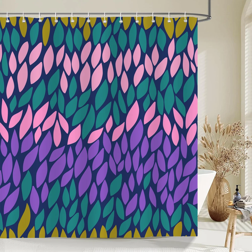 Plant Leaf Shower Curtain Printed Modern Nordic Minimalist leaves Polyster Fabric Home Decor Bathroom Curtain with Hooks
Plant Leaf Shower Curtain Printed Modern Nordic Minimalist leaves Polyster Fabric Home Decor Bathroom Curtain with Hooks
