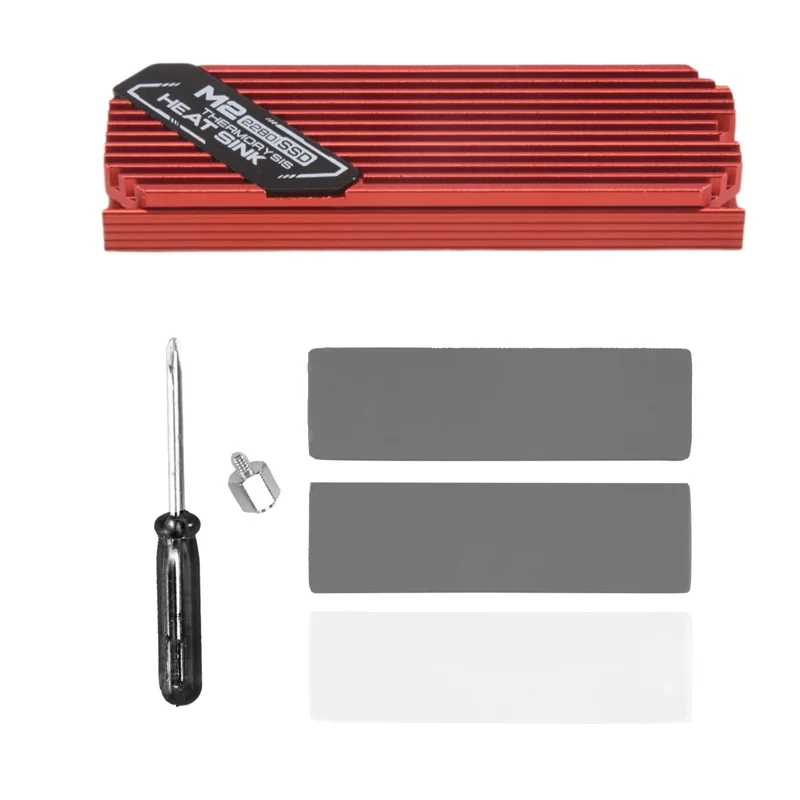 Ultrathin M.2 SSD Heat Sink M2 2280 Solid State Hard Disk Aluminum Heatsink Cooler Cooling Thermal Pad
Ultrathin M.2 SSD Heat Sink M2 2280 Solid State Hard Disk Aluminum Heatsink Cooler Cooling Thermal Pad