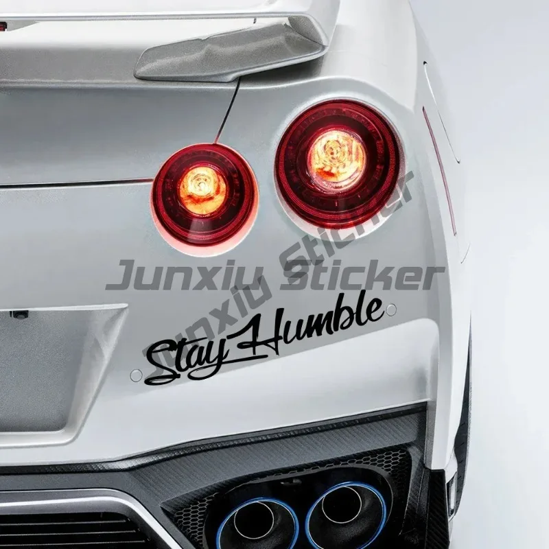 STAY HUMBLE Car Sticker Vinyl Personalized Decal Vehicle Windows Bumper Motorcycle Laptop Decoration Car Accessories
STAY HUMBLE Car Sticker Vinyl Personalized Decal Vehicle Windows Bumper Motorcycle Laptop Decoration Car Accessories