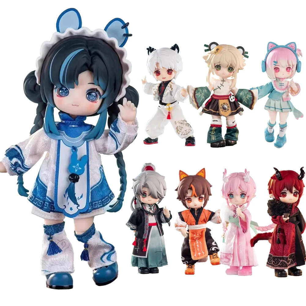 In Stock Nagi Yunxu Ji Series 1/12 BJD Blind Box Movable Joints Mystery Box Toys Cute Action Anime Figure Model Trendy Toy Gift
In Stock Nagi Yunxu Ji Series 1/12 BJD Blind Box Movable Joints Mystery Box Toys Cute Action Anime Figure Model Trendy Toy Gift