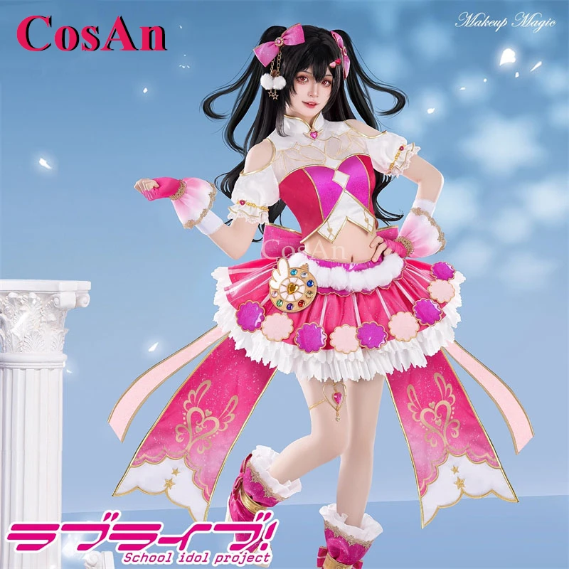CosAn аниме LoveLive Yazawa Nico костюмы для косплея макияж волшебное пробуждение милое изящное платье Хэллоуин вечерние одежда для ролевых игр
CosAn аниме LoveLive Yazawa Nico костюмы для косплея макияж волшебное пробуждение милое изящное платье Хэллоуин вечерние одежда для ролевых игр
