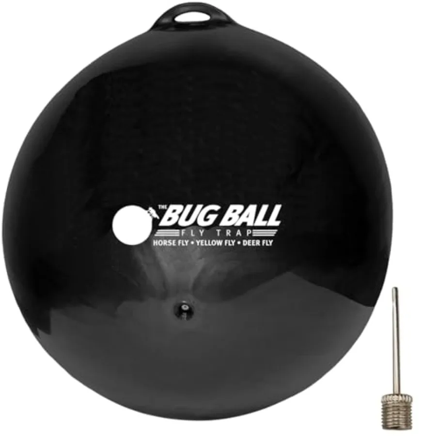 Replacement Kit for Biting Fly and Insect Trap 6-Pack, Durable Plastic, Black, Easy-Snap Design
Replacement Kit for Biting Fly and Insect Trap 6-Pack, Durable Plastic, Black, Easy-Snap Design