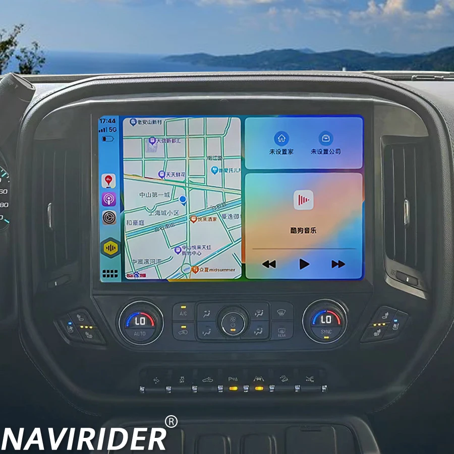13,3-дюймовый автомобильный мультимедийный видеоплеер Android для Chevrolet Silverado 3 GMTK2 GMC Sierra 2014-2018 стерео Carplay GPS-навигация
13,3-дюймовый автомобильный мультимедийный видеоплеер Android для Chevrolet Silverado 3 GMTK2 GMC Sierra 2014-2018 стерео Carplay GPS-навигация