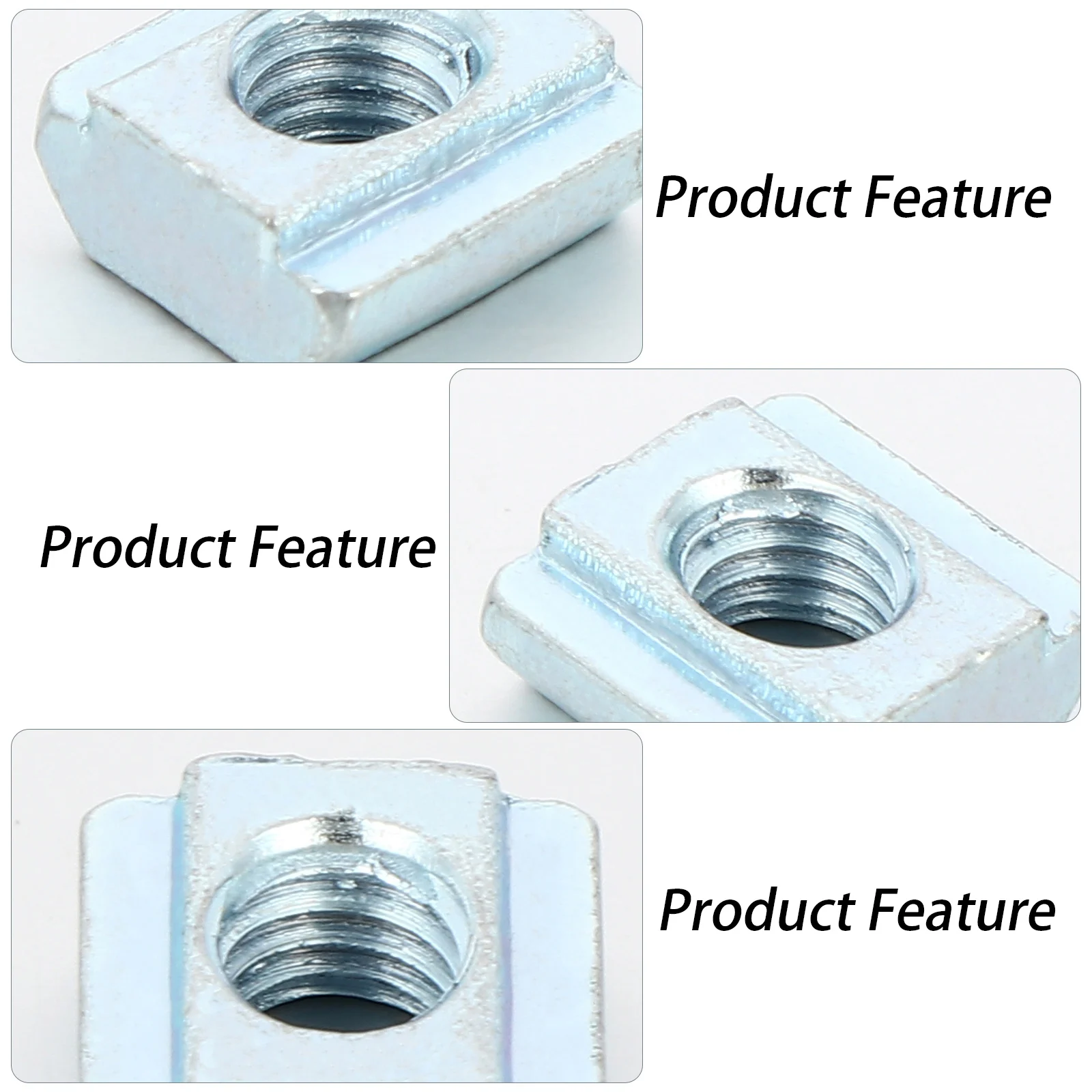 Carbon Steel Sliding Slot Nuts Aluminum Profile Nut High Hardness Rust Resistance CNC Router 3D Printer
Carbon Steel Sliding Slot Nuts Aluminum Profile Nut High Hardness Rust Resistance CNC Router 3D Printer