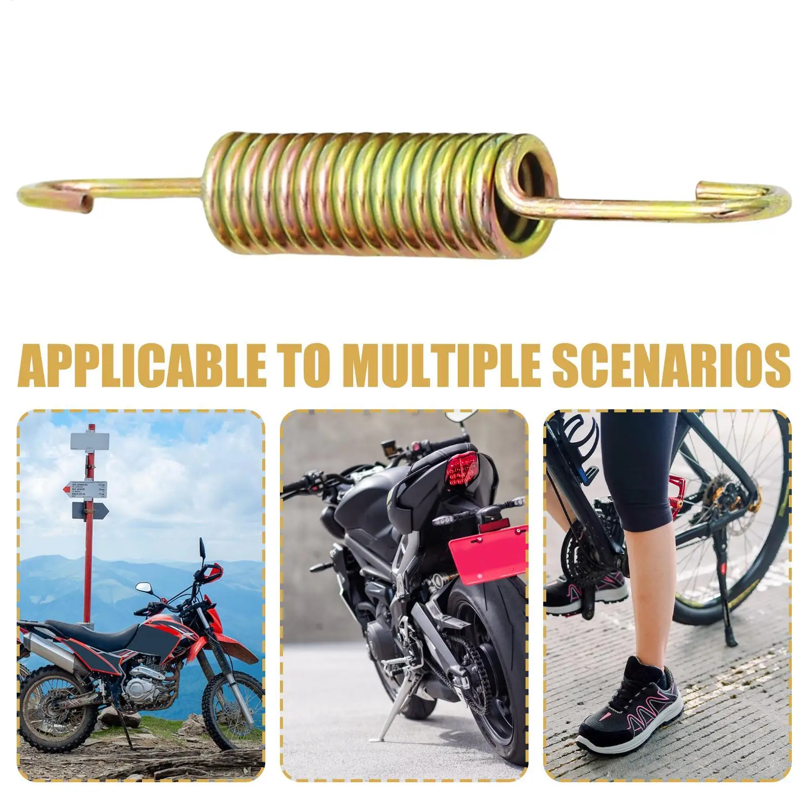 Motorcycle Kickstand Spring Foot Kickstand Spring Metal Pedal Return Spring Practical Stand Spring Replacement For Motorcycle
Motorcycle Kickstand Spring Foot Kickstand Spring Metal Pedal Return Spring Practical Stand Spring Replacement For Motorcycle