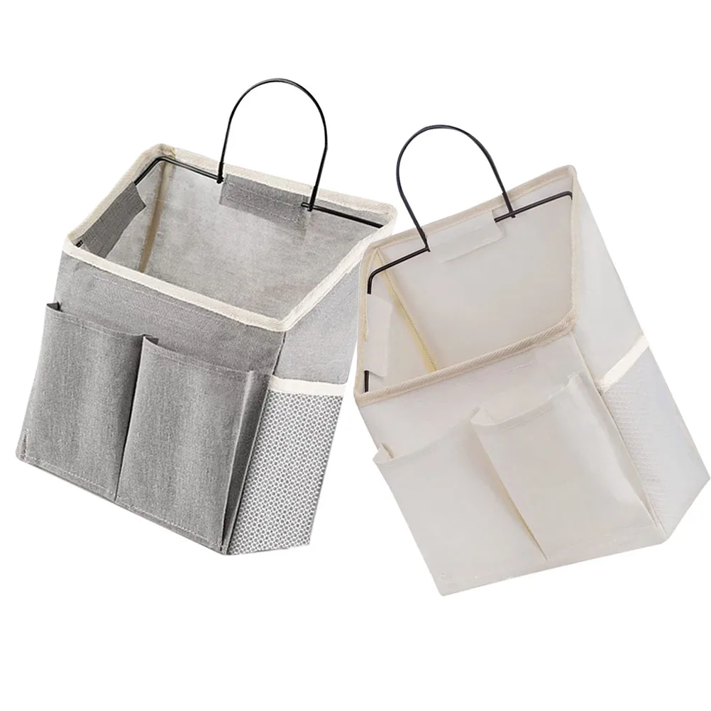 2 Pcs Storage Bag Hanging Wall Organizer Bags Basket Mounted Bathroom Iron Pocket
2 Pcs Storage Bag Hanging Wall Organizer Bags Basket Mounted Bathroom Iron Pocket