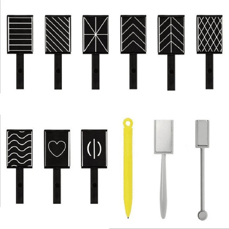 9/12PCS Magnet Nail Art Polish Tool Set, Cat Eye Gel Polish 3d Gel Nails Cat Eye Plastic Tool-Suitable for DIY 3d Magnetic Salon
9/12PCS Magnet Nail Art Polish Tool Set, Cat Eye Gel Polish 3d Gel Nails Cat Eye Plastic Tool-Suitable for DIY 3d Magnetic Salon
