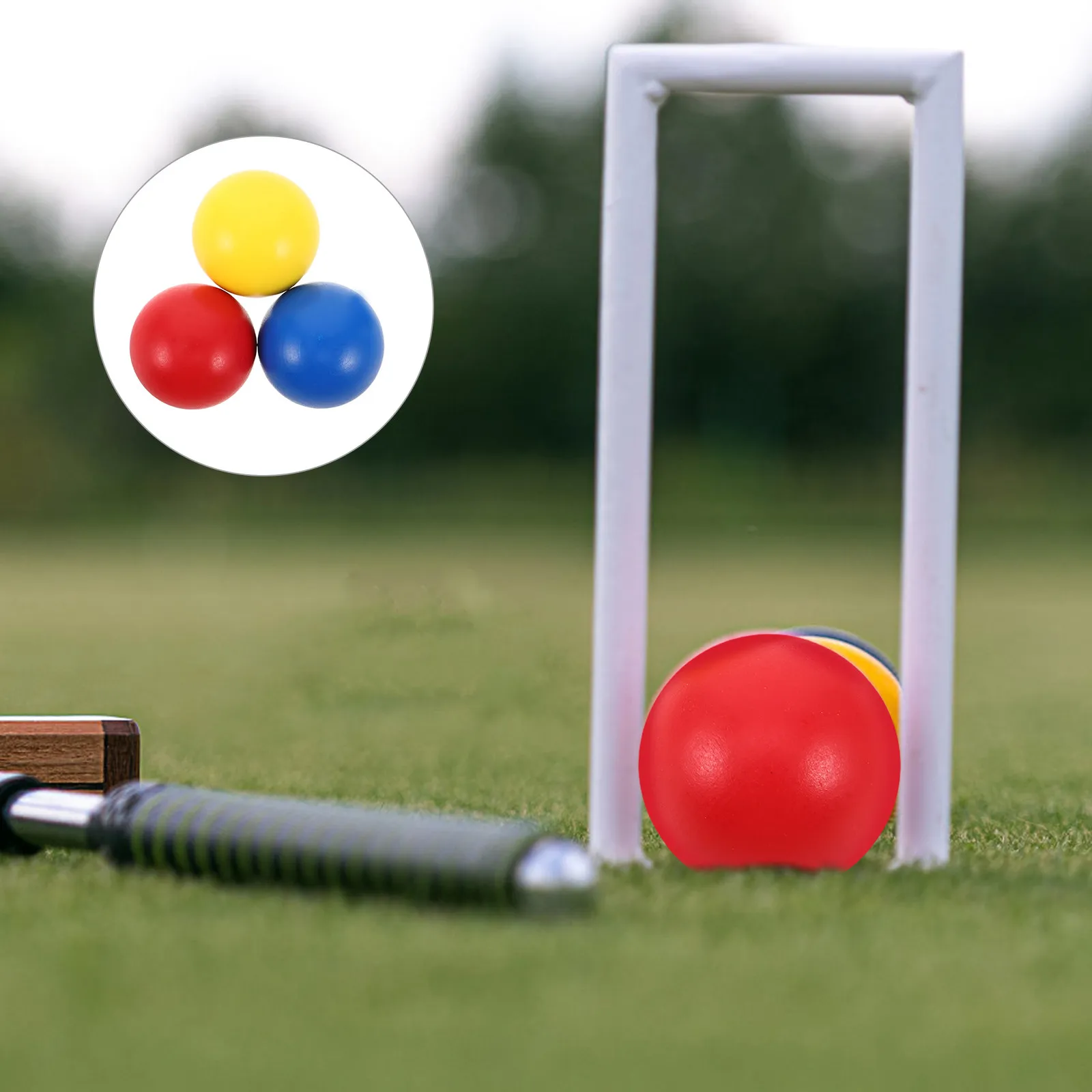 3Pcs Wooden Croquet Balls 4.5cm Natural Smooth Lawn Game Replacement Balls for Outdoor Croquet Sets Backyard Garden Play
3Pcs Wooden Croquet Balls 4.5cm Natural Smooth Lawn Game Replacement Balls for Outdoor Croquet Sets Backyard Garden Play