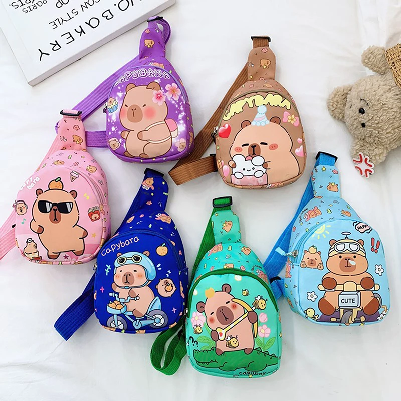 Capybara Crossbody Cute Doll Portable Chest Bag Fashion Multifunctional Storage Bag Kawaii Kids Crossbody Gift
Capybara Crossbody Cute Doll Portable Chest Bag Fashion Multifunctional Storage Bag Kawaii Kids Crossbody Gift