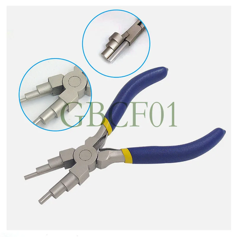 6-In-1 Carbon Steel Round Nose Jewelry Pliers Bail Making Pliers DIY Hand Tool Metal Lobster Buckle Earring Hooks Six-section
6-In-1 Carbon Steel Round Nose Jewelry Pliers Bail Making Pliers DIY Hand Tool Metal Lobster Buckle Earring Hooks Six-section