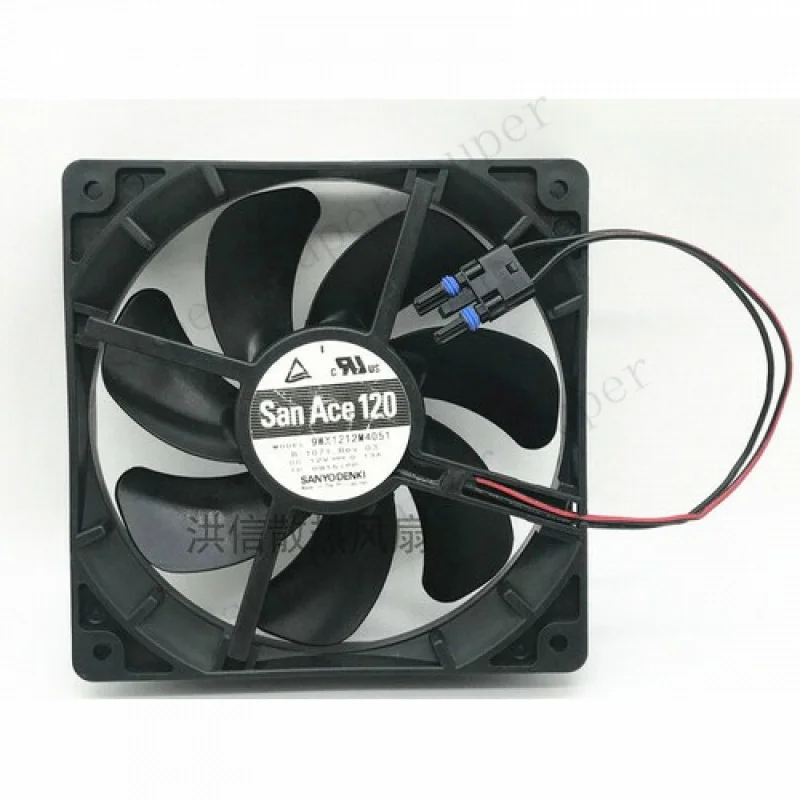 S+ 1PC Sanyo San Ace 120 9WX1212M4051 12V 0.13A Silent waterproof cooling fan #
S+ 1PC Sanyo San Ace 120 9WX1212M4051 12V 0.13A Silent waterproof cooling fan #