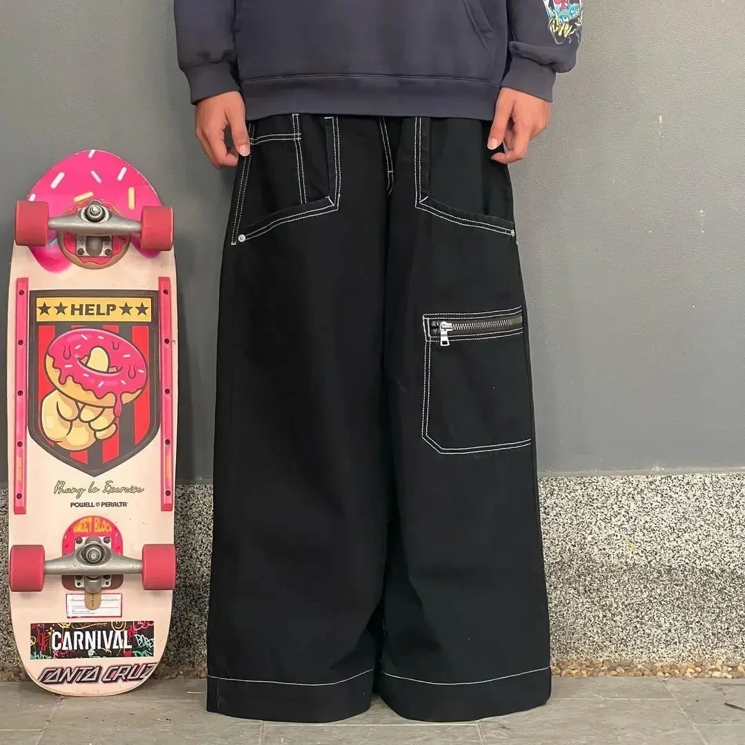Harajuku JNCO New Jeans Gorilla Pattern Print Loose Big Pants Jeans Mens Womens Street Wear Hip Hop Rock High Waisted Wide Pants
Harajuku JNCO New Jeans Gorilla Pattern Print Loose Big Pants Jeans Mens Womens Street Wear Hip Hop Rock High Waisted Wide Pants