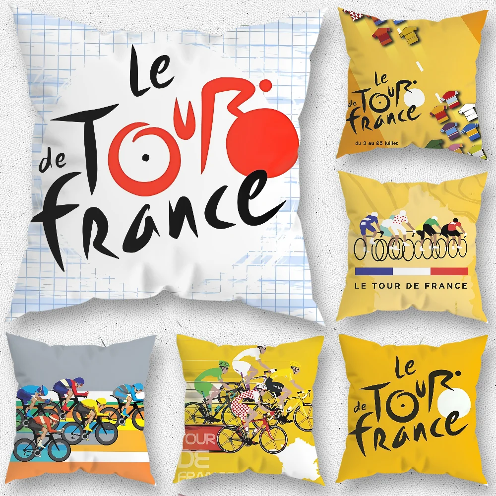 T-Tour De F-France Bicycle Pillow Case For Home Bedroom Room Decoration Living Room Sofa Cushion Cover Suitable
T-Tour De F-France Bicycle Pillow Case For Home Bedroom Room Decoration Living Room Sofa Cushion Cover Suitable