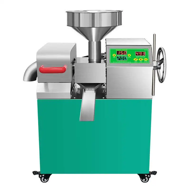 Portable Small Commercial Oil Press Machine Automatic Stainless Steel Oil Expeller For Peanut Rapeseed Outdoor Vending Mill
Portable Small Commercial Oil Press Machine Automatic Stainless Steel Oil Expeller For Peanut Rapeseed Outdoor Vending Mill