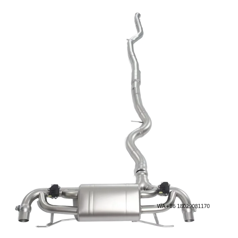 SYPES Car Valvetronic Exhaust Catback for M140 M140i F20 B58 3.0T Valved Muffler Exhaust System Pipes SS 304 Stainless Steel
SYPES Car Valvetronic Exhaust Catback for M140 M140i F20 B58 3.0T Valved Muffler Exhaust System Pipes SS 304 Stainless Steel