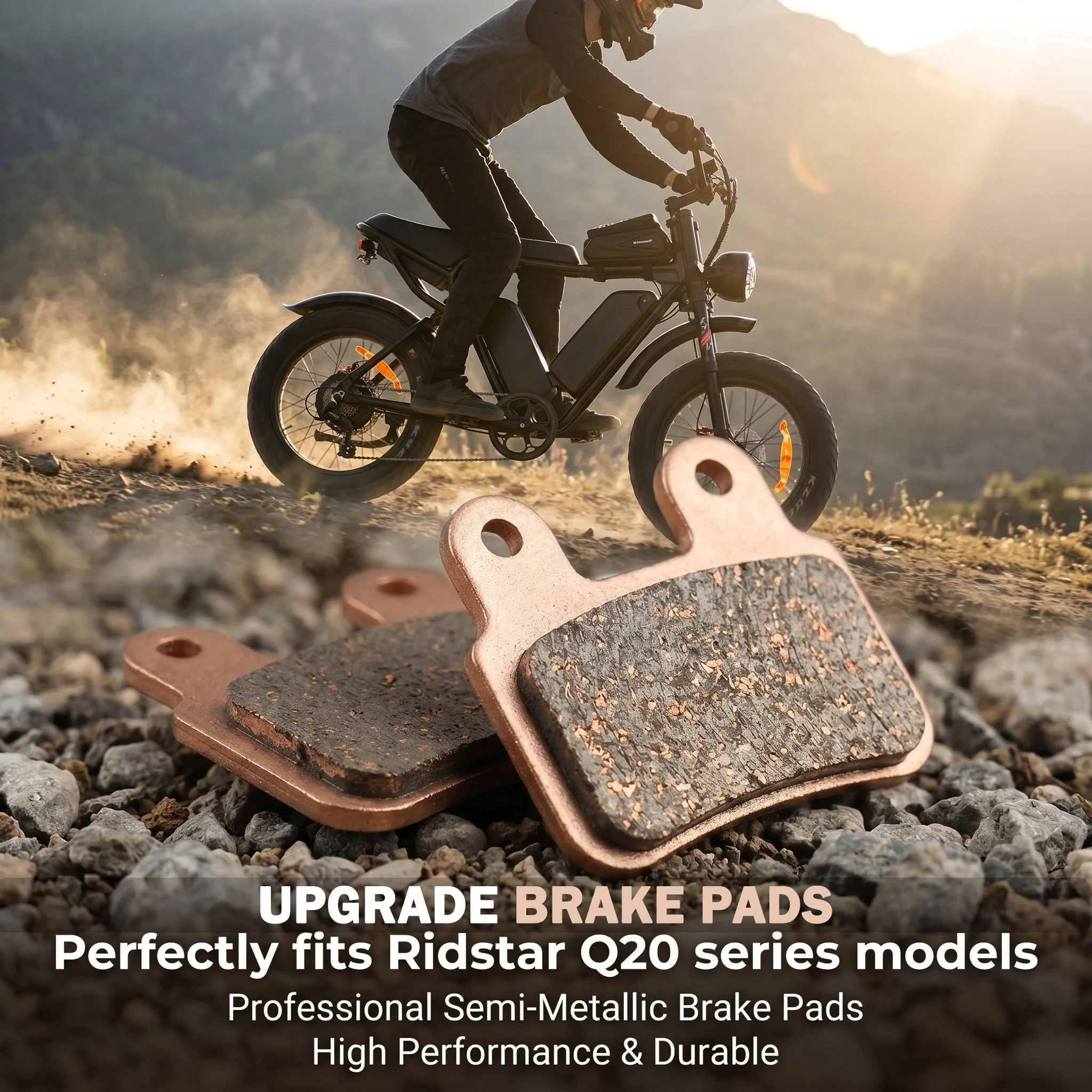 Stock Up & Save: 1-30 Pairs Ready to Ship! Pro Grade Pads for Ridstar Q20, Fits XD-KLBS-DOT4, Wholesale Price
Stock Up & Save: 1-30 Pairs Ready to Ship! Pro Grade Pads for Ridstar Q20, Fits XD-KLBS-DOT4, Wholesale Price