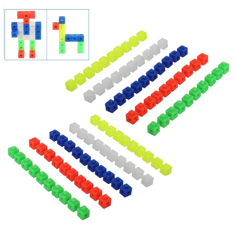 100Pcs Cubes, Kids Early Math Skills Practicing, Connecting Manipulative Cubes Blocks + Kids Children
100Pcs Cubes, Kids Early Math Skills Practicing, Connecting Manipulative Cubes Blocks + Kids Children