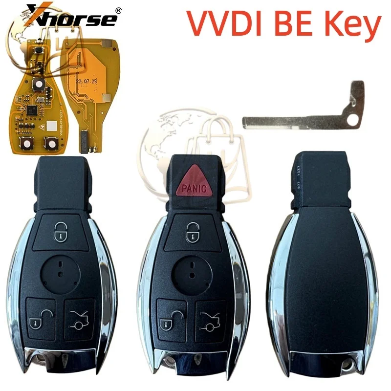 Xhorse VVDI BGA BE key Yellow PCB for Mercedes Benz W203 W204 W205 W210 W211 W222 w 221 BGA NEC BGA NEC Key 3 Buttons/ 4 Buttons
Xhorse VVDI BGA BE key Yellow PCB for Mercedes Benz W203 W204 W205 W210 W211 W222 w 221 BGA NEC BGA NEC Key 3 Buttons/ 4 Buttons